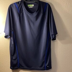 Tek Gear Men's Dark Blue Rash Guard